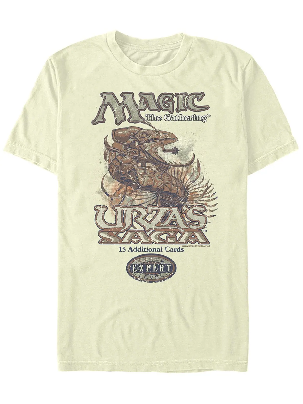 Мужская футболка с коротким рукавом magic the gathering urza's saga Fifth Sun — изображение 1 из 1, прозрачный
