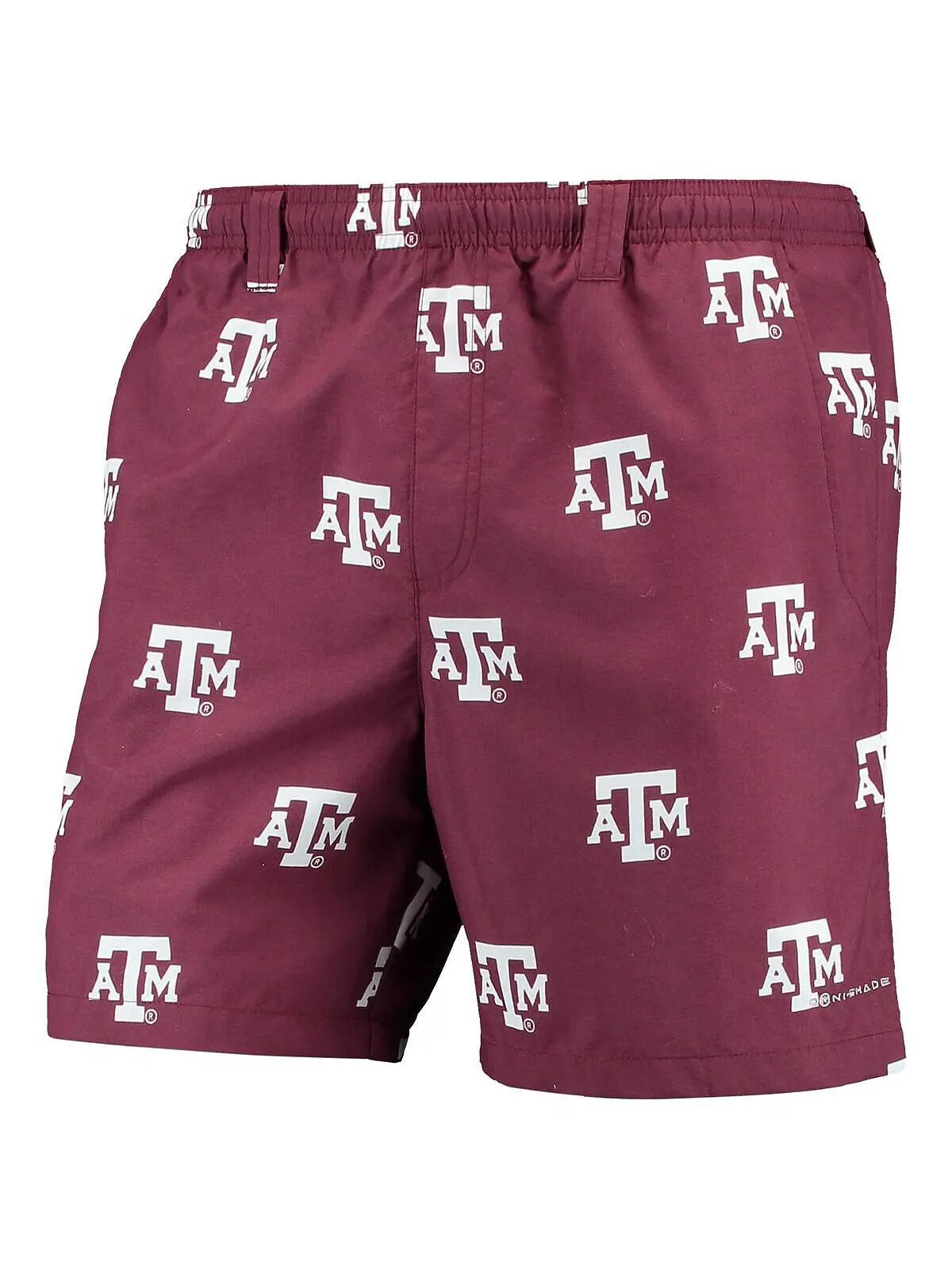 Мужские шорты maroon texas a&m aggies pfg backcast ii omni-shade hybrid Columbia — изображение 1 из 1, коричневый