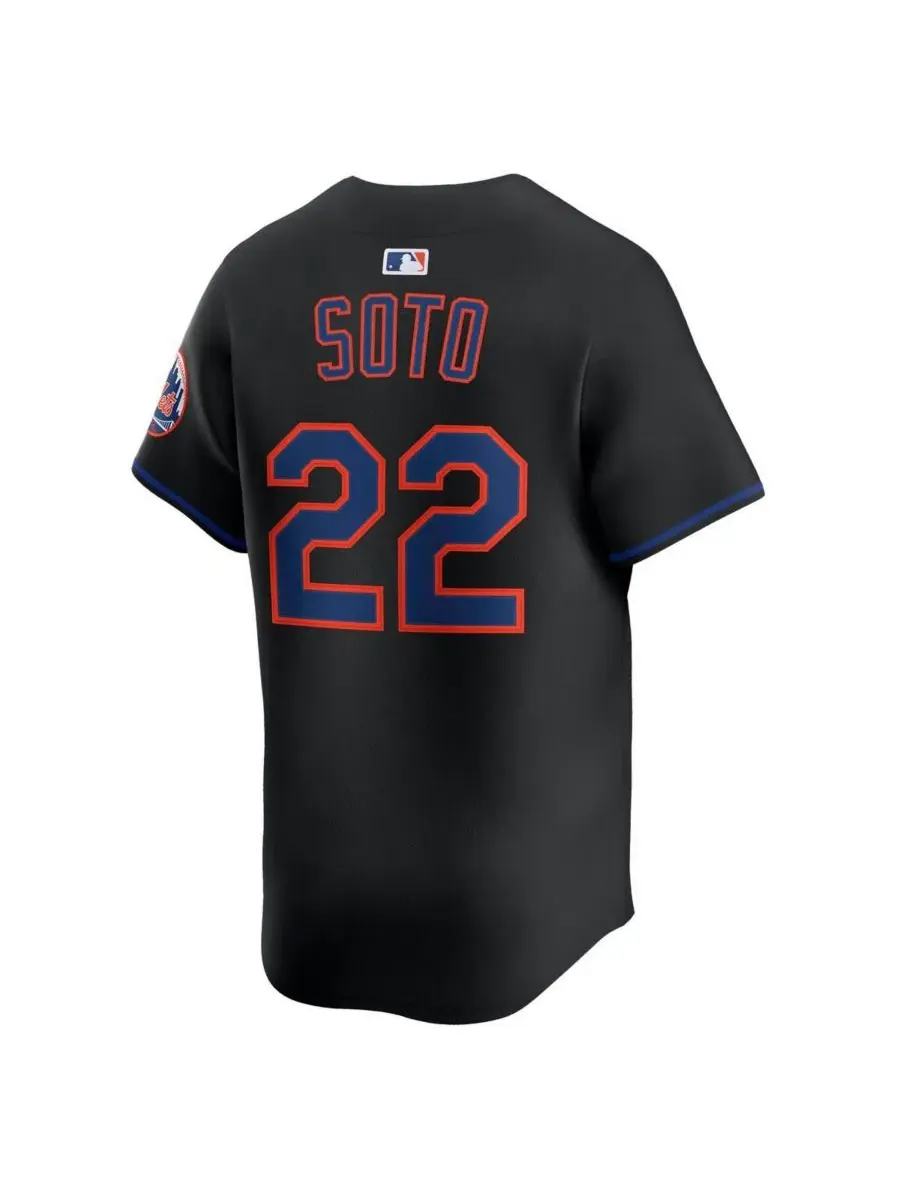 Мужская бейсбольная джерси Juan Soto Alternate Limited Player Nike — изображение 3 из 3, черный