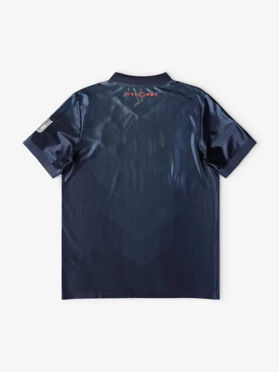 Футболка-джерси с V-образным вырезом Football x Football Navy Fanatics — изображение 5 из 5, темно-синий