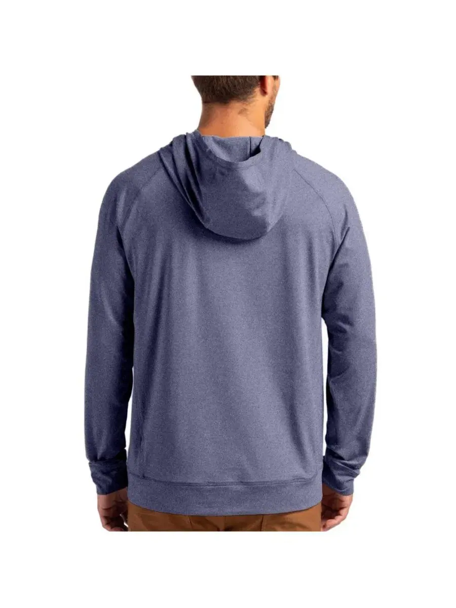 Пуловер-худи с регланом New England Patriots Adapt Knit Raglan Pullover Hoodie Cutter & Buck — изображение 2 из 4