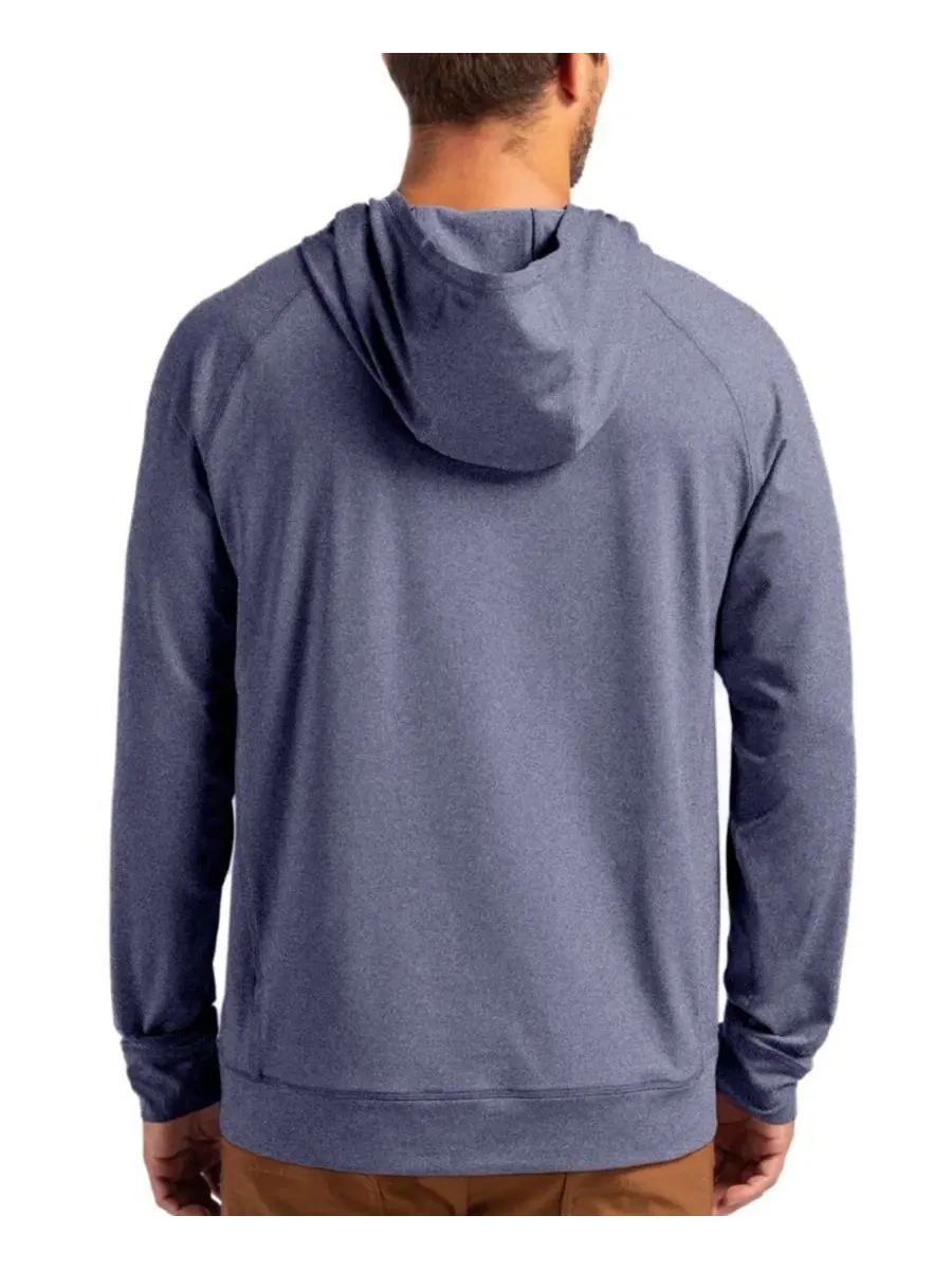 Пуловер-худи с регланом New England Patriots Adapt Knit Raglan Pullover Hoodie Cutter & Buck — изображение 4 из 4