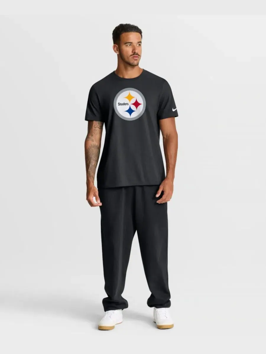 Футболка Nike Pittsburgh Steelers с принтом — изображение 3 из 3, черный