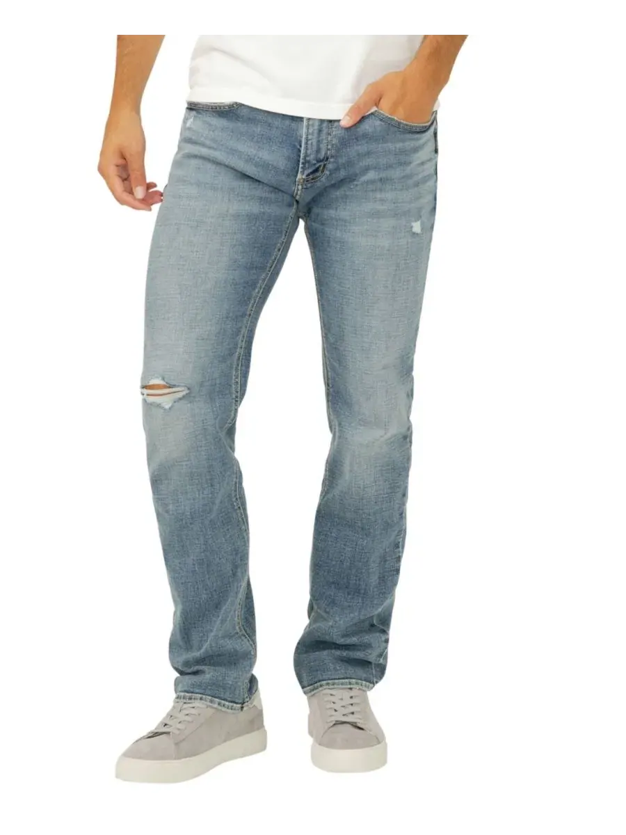 Джинсы Allan Slim-Fit Straight-Leg Luxe Heritage Silver Jeans Co., Waimea — изображение 1 из 3
