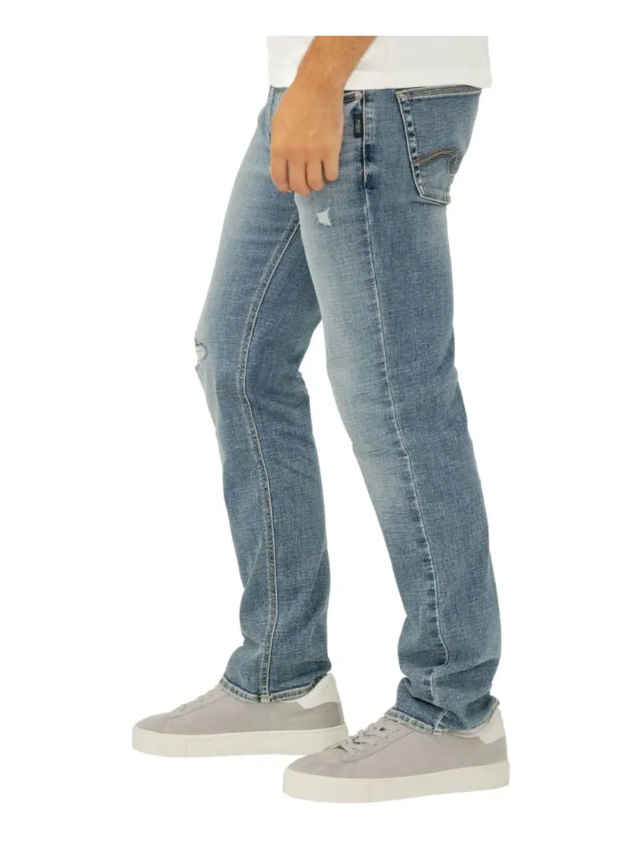 Джинсы Allan Slim-Fit Straight-Leg Luxe Heritage Silver Jeans Co., Waimea — изображение 2 из 3