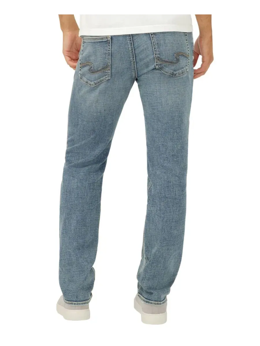 Джинсы Allan Slim-Fit Straight-Leg Luxe Heritage Silver Jeans Co., Waimea — изображение 3 из 3