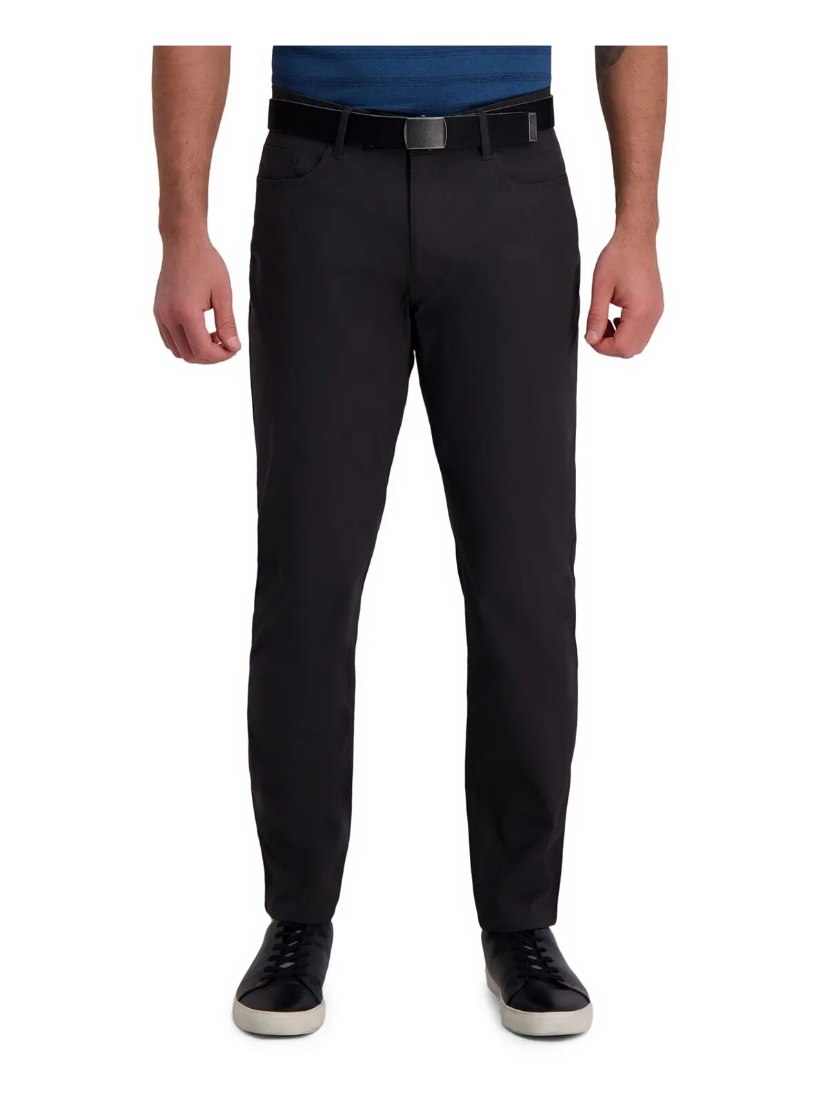 Повседневные брюки active series™ city flex traveler slim fit flat front с 5 карманами (рипстоп) — изображение 1 из 6, серый