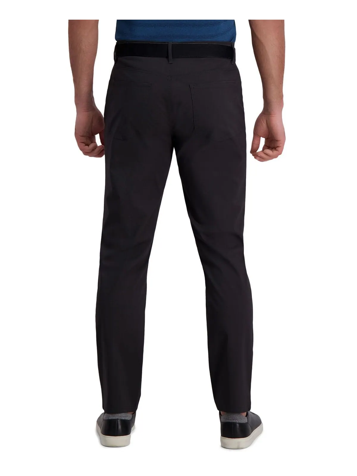 Повседневные брюки active series™ city flex traveler slim fit flat front с 5 карманами (рипстоп) — изображение 2 из 6, серый