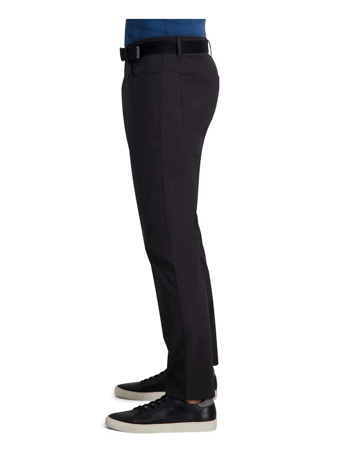 Повседневные брюки active series™ city flex traveler slim fit flat front с 5 карманами (рипстоп) — изображение 3 из 6, серый