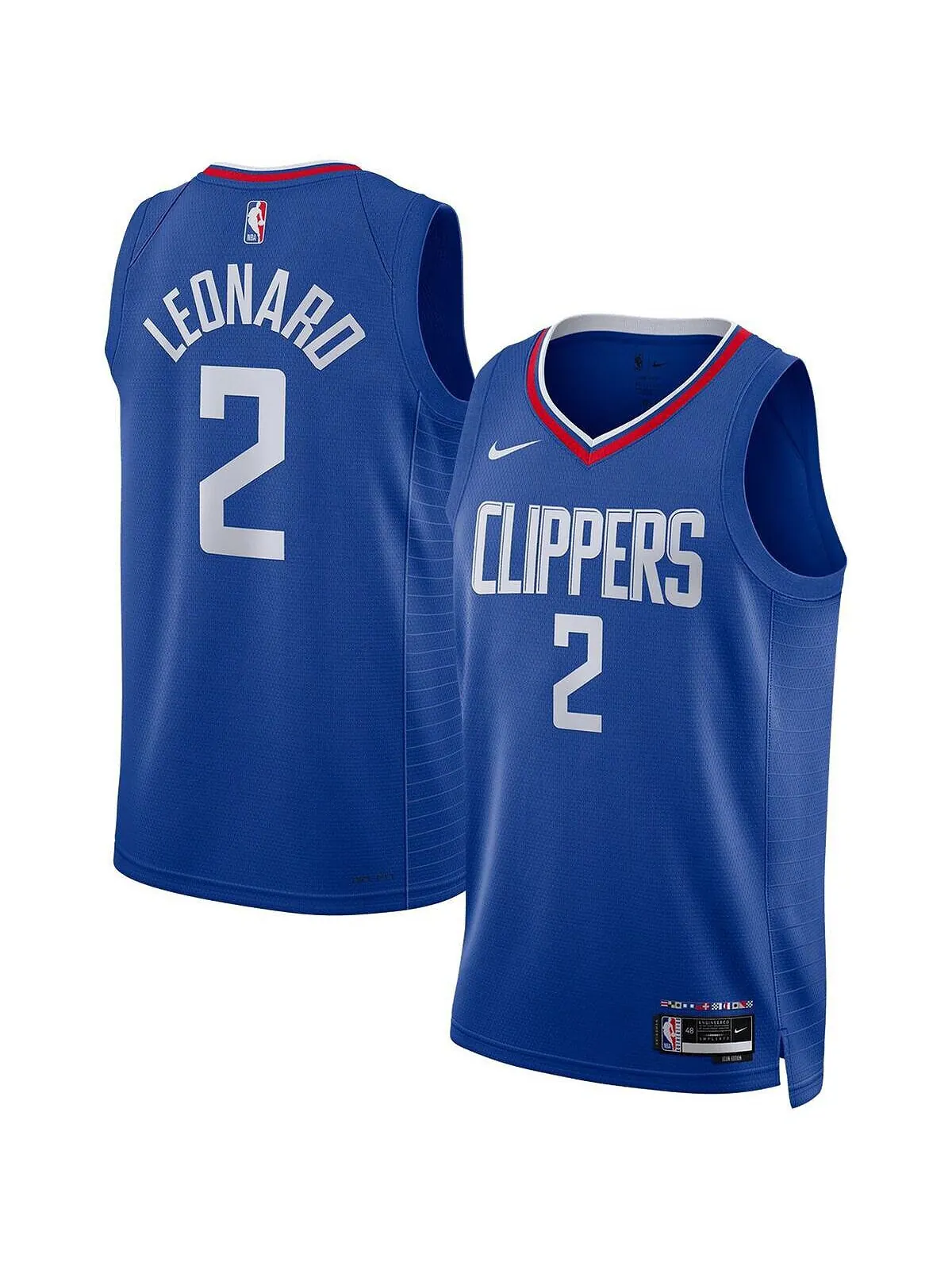 Джерси kawhi leonard royal la clippers 2022/23 swingman для мужчин и женщин — icon edition Nike — изображение 1 из 3
