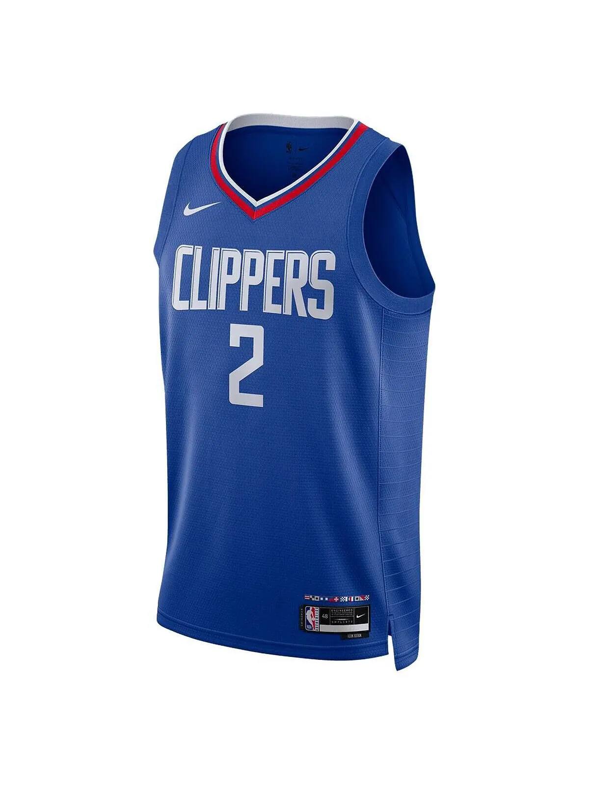 Джерси kawhi leonard royal la clippers 2022/23 swingman для мужчин и женщин — icon edition Nike — изображение 3 из 3