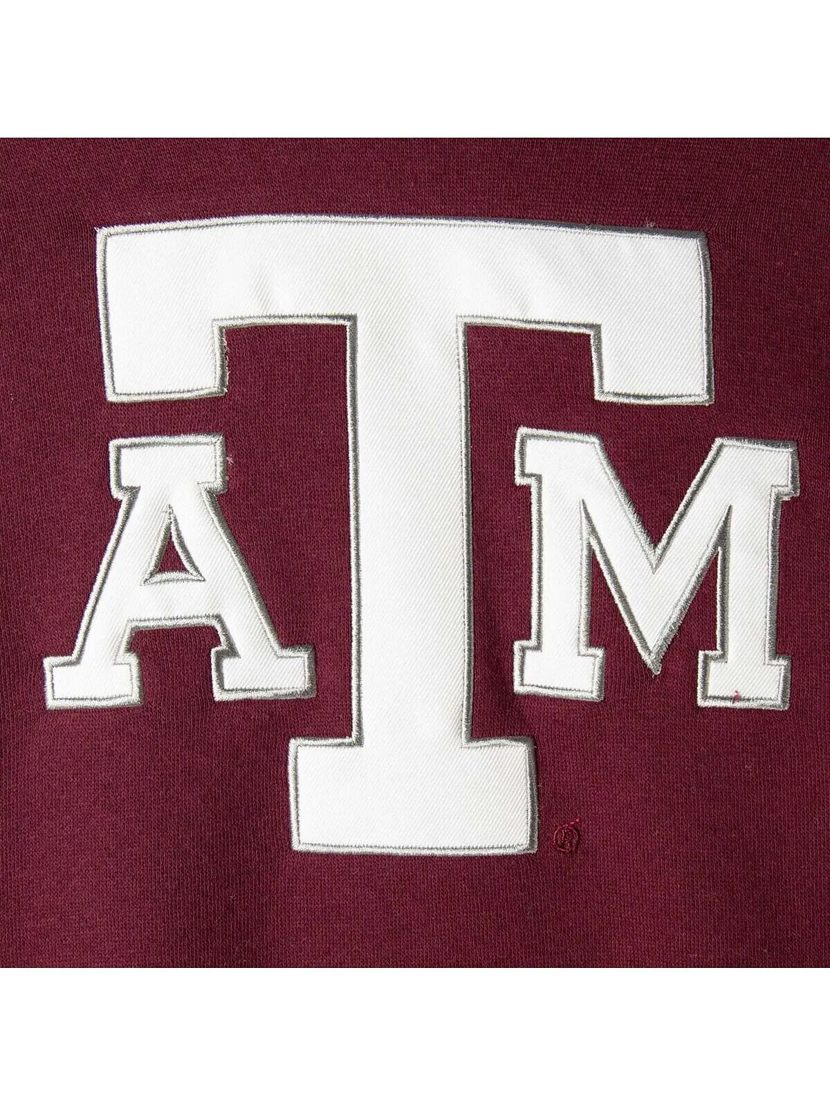 Женский темно-бордовый пуловер с капюшоном и большим логотипом Texas A&M Aggies Team Stadium — изображение 2 из 4, коричневый