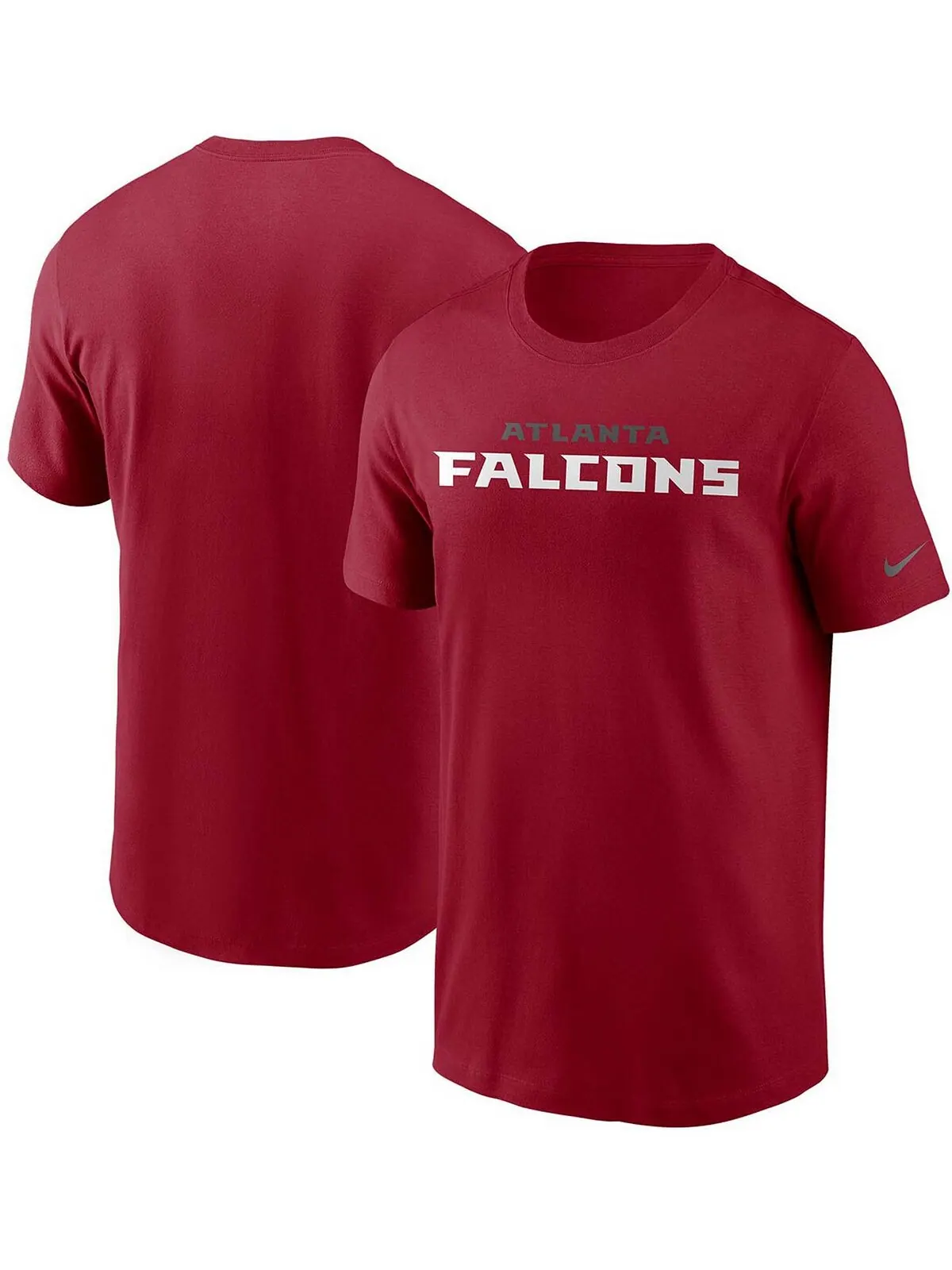 Мужская красная футболка с надписью Atlanta Falcons Team Nike — изображение 1 из 3, красный