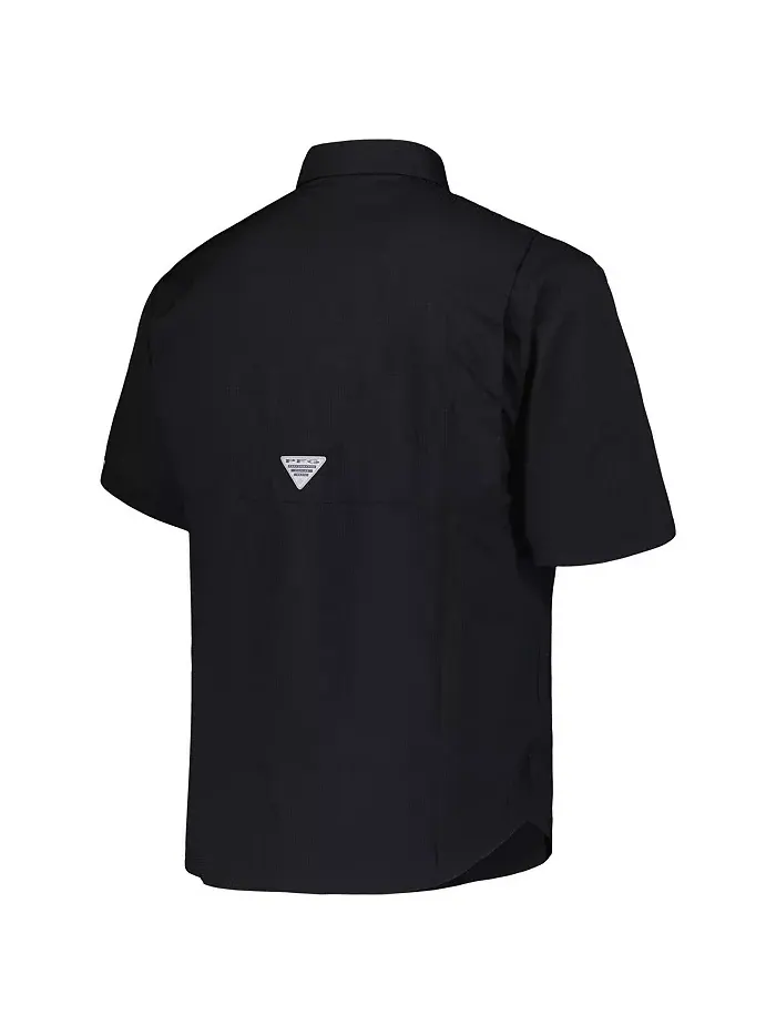 Мужская черная рубашка на пуговицах San Francisco Giants Tamiami Omni-Shade Columbia — изображение 2 из 4