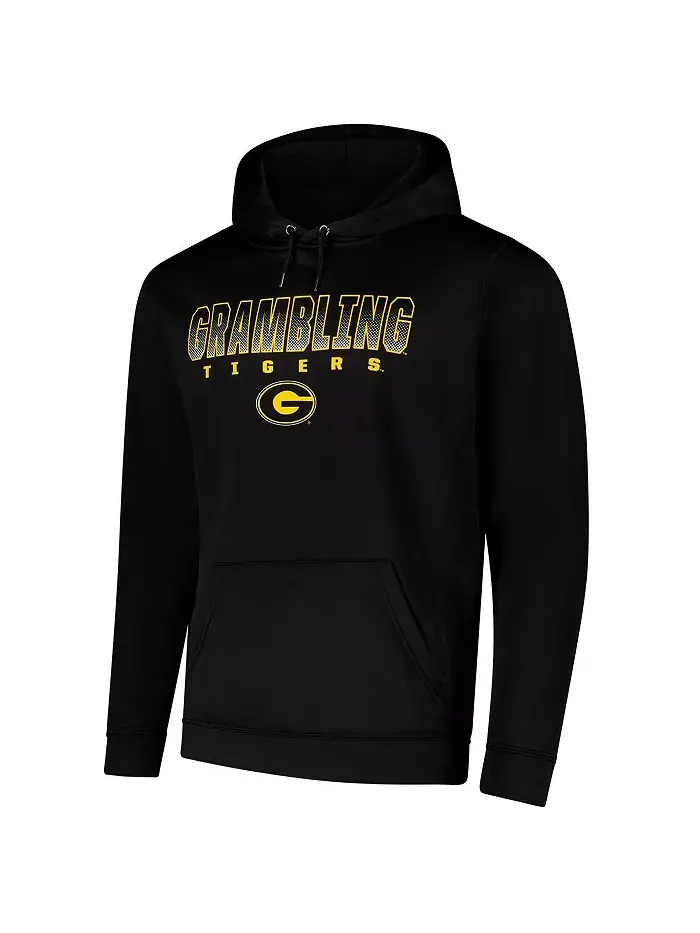 Мужская черная толстовка Grambling Tigers Blackout 3.0 с капюшоном Colosseum — изображение 3 из 3