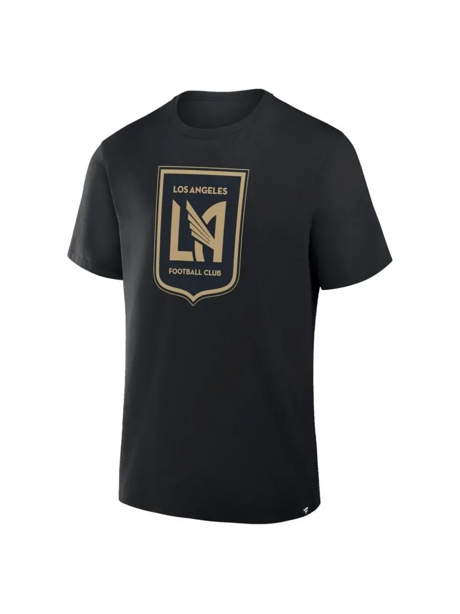 Fanatics Мужская черная футболка LAFC с фамилией Сон Хын Мина и номером на корейском языке (хангыль) — изображение 2 из 3