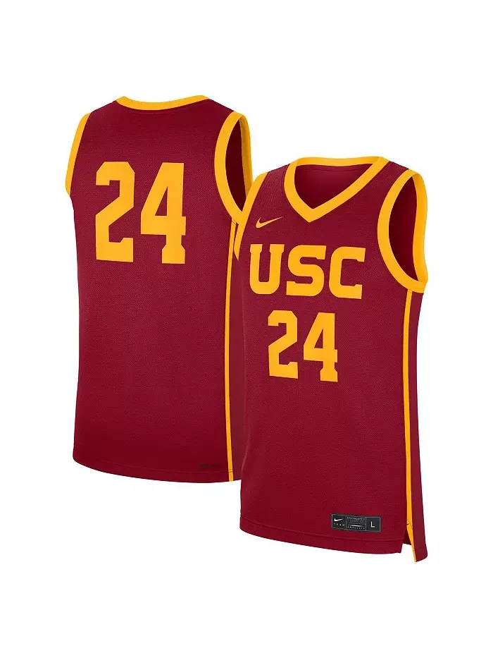 Мужская дорожная реплика футболки 24 Cardinal USC Trojans Nike — изображение 1 из 3