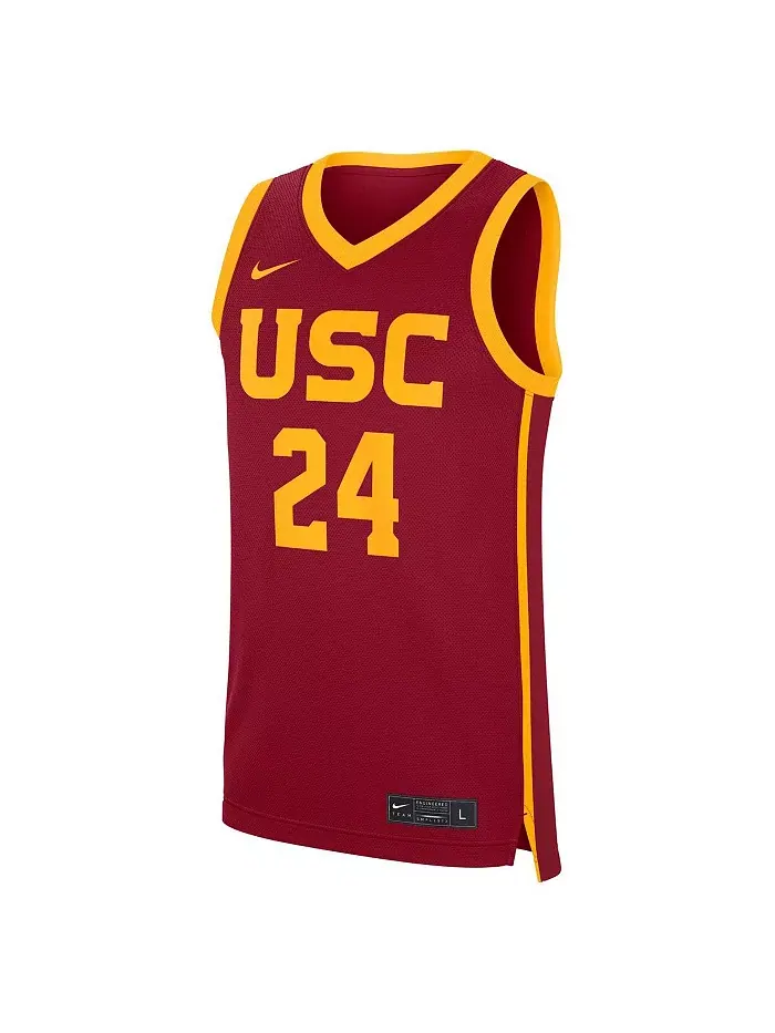 Мужская дорожная реплика футболки 24 Cardinal USC Trojans Nike — изображение 3 из 3