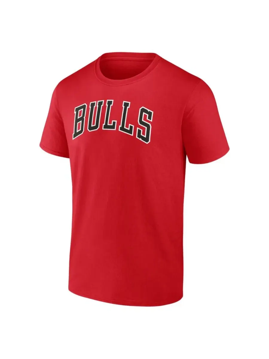 Футболка с принтом Wordmark Logo Athletic — изображение 2 из 3, красный