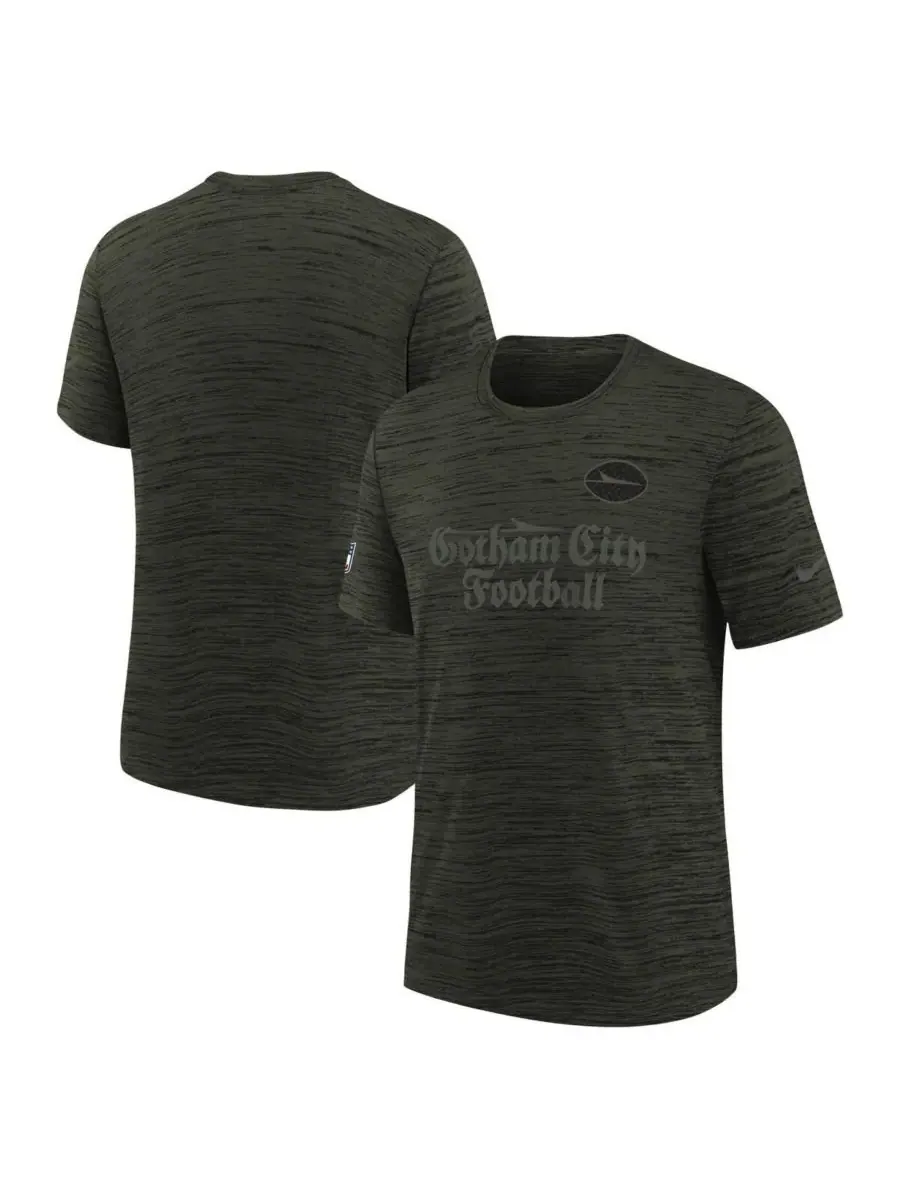 Nike Футболка Big Boys and Girls Gotham Green New York Jets 2025 Rivalries Collection Sideline — изображение 1 из 3, зеленый