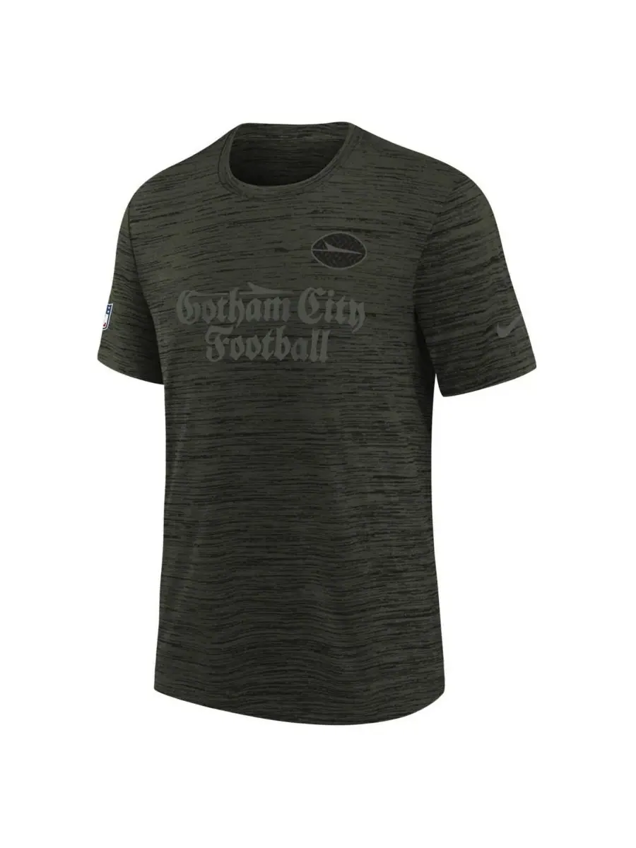 Nike Футболка Big Boys and Girls Gotham Green New York Jets 2025 Rivalries Collection Sideline — изображение 3 из 3, зеленый