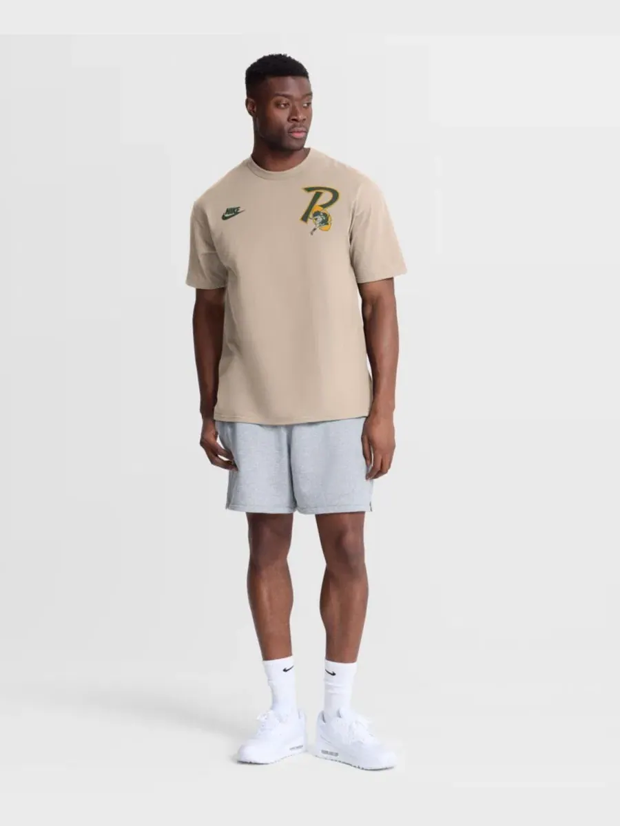 Футболка с коротким рукавом Max90 Nike — изображение 5 из 5, бежевый