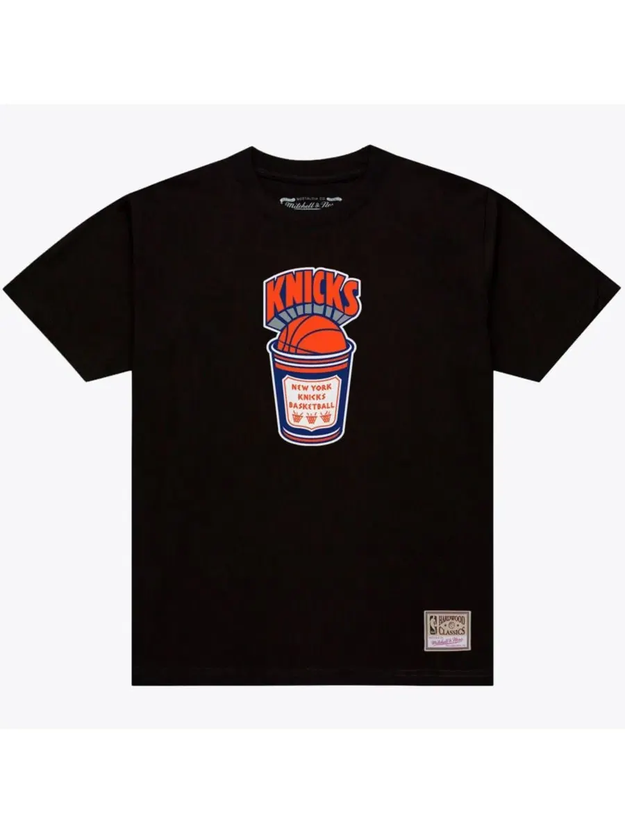 Футболка с принтом Coffee Cup Mitchell & Ness — изображение 1 из 2, черный