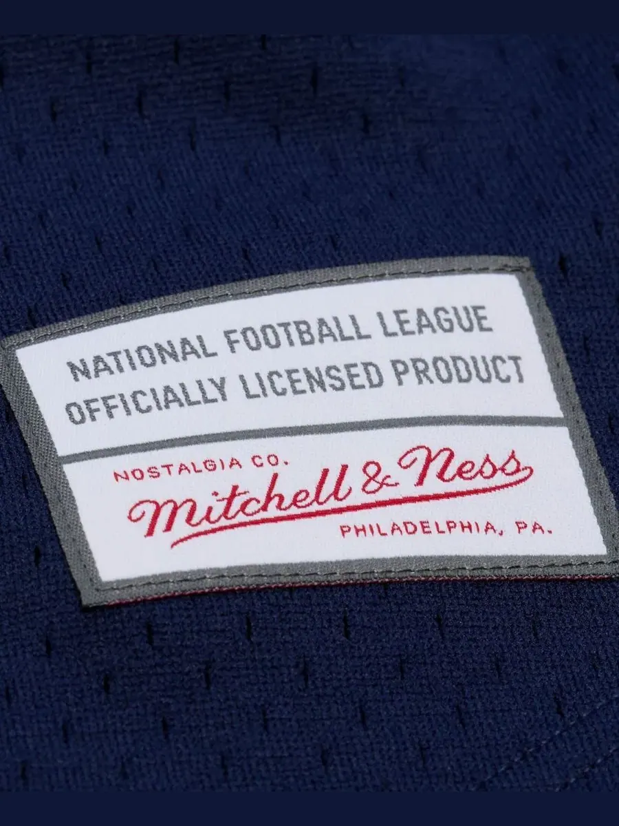 Футболка с принтом Denver Broncos Mitchell & Ness — изображение 3 из 4, темно-синий