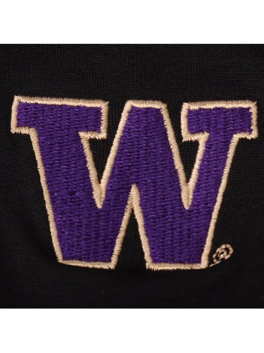 ZooZatz Женские черные флисовые леггинсы с символикой команды Washington Huskies — изображение 2 из 2, черный
