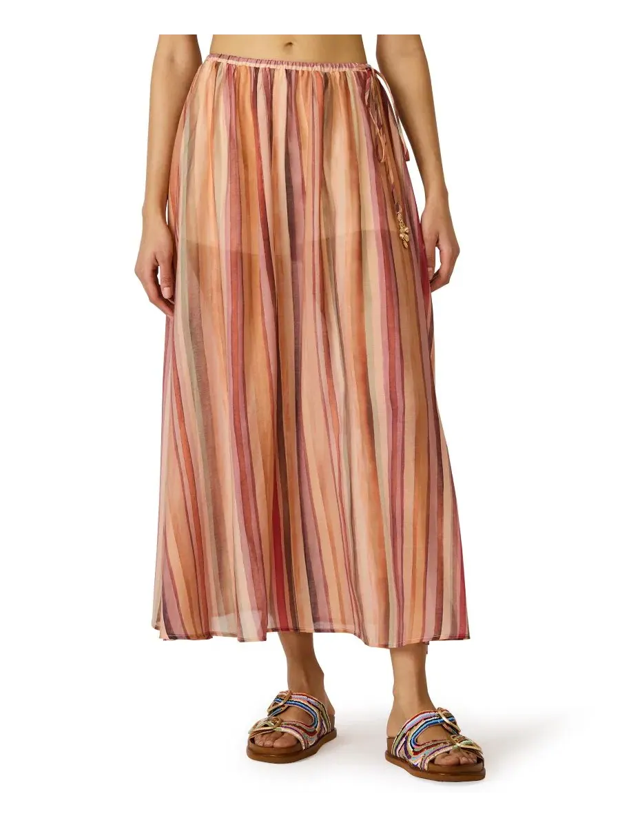 Женская макси-юбка Shiloh Steve Madden, Painted Stripe