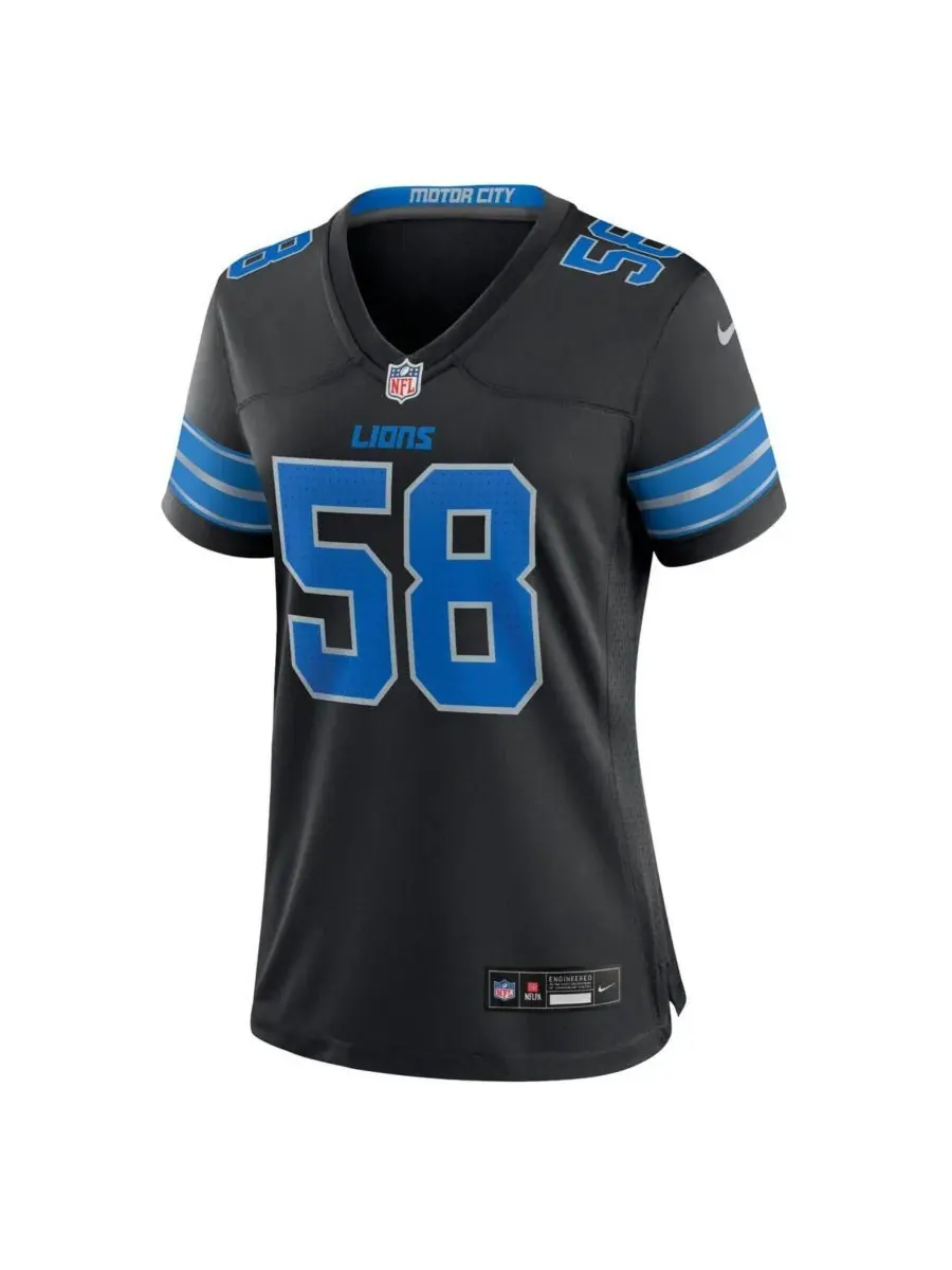 Женская альтернативная игровая майка Пенеи Сьюэлл из команды Detroit Lions (второй матч) Nike — изображение 4 из 5, синий
