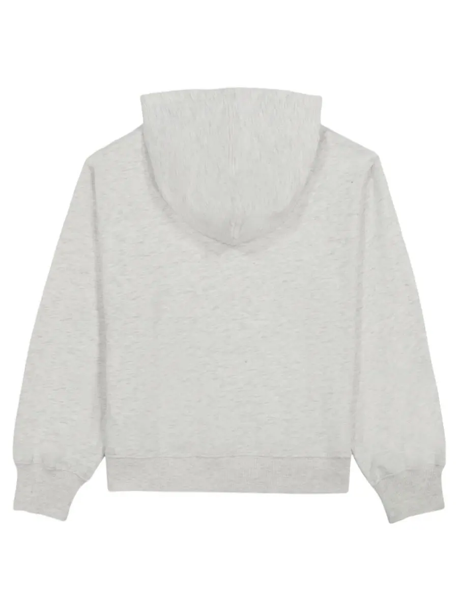 Худи из футера с капюшоном и логотипом Tommy Hilfiger, Oat Heather — изображение 7 из 9