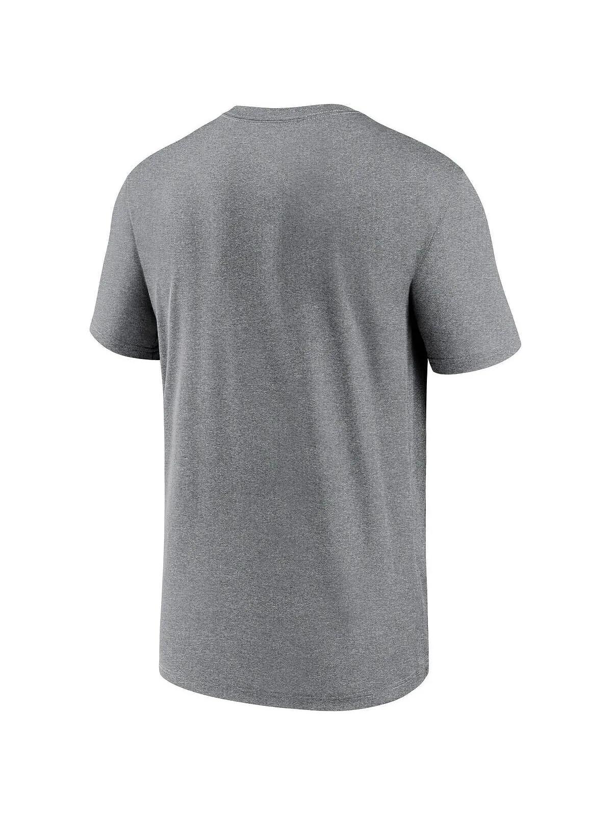 Мужская серая футболка las vegas raiders icon legend performance с меланжевым покрытием Nike — изображение 3 из 3, серый