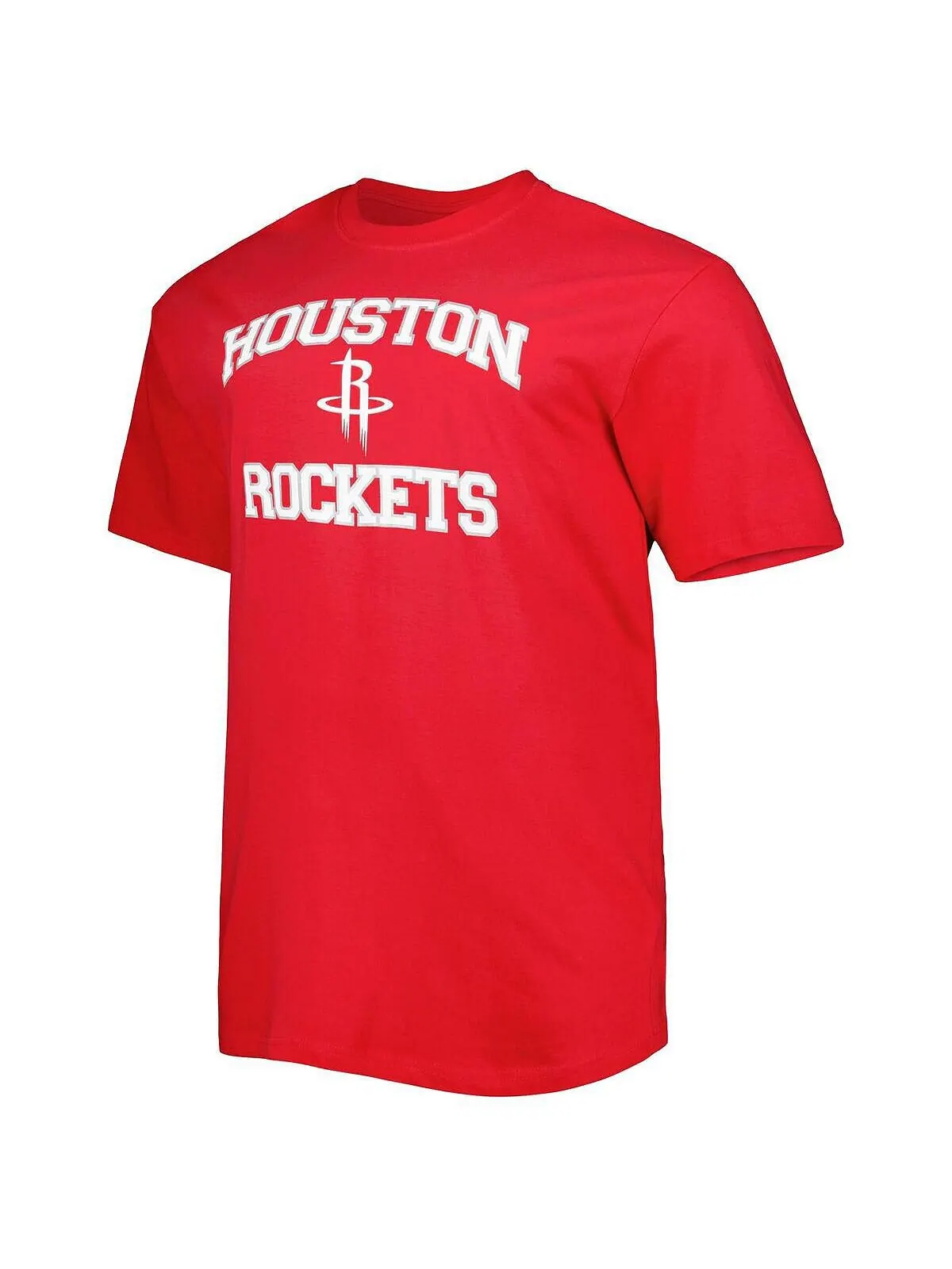 Мужская красная футболка Houston Rockets Big and Tall Heart and Soul Profile — изображение 2 из 3, красный