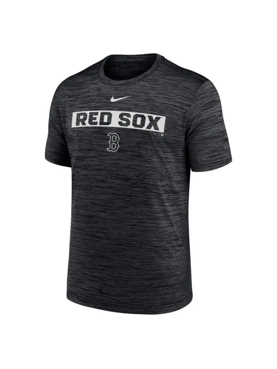 Футболка Dri-FIT с принтом Velocity Boston Red Sox Nike — изображение 2 из 4, черный