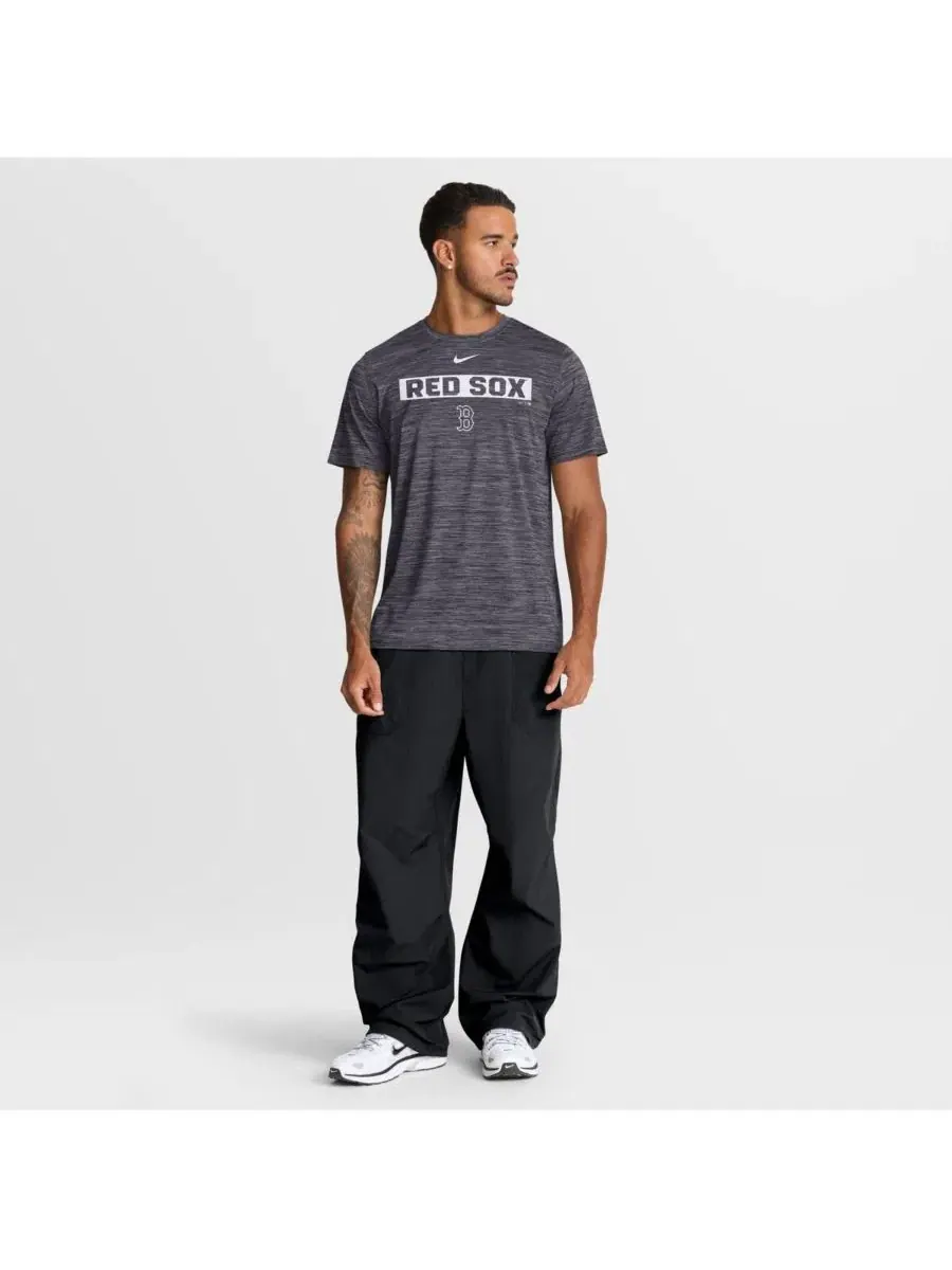 Футболка Dri-FIT с принтом Velocity Boston Red Sox Nike — изображение 3 из 4, черный