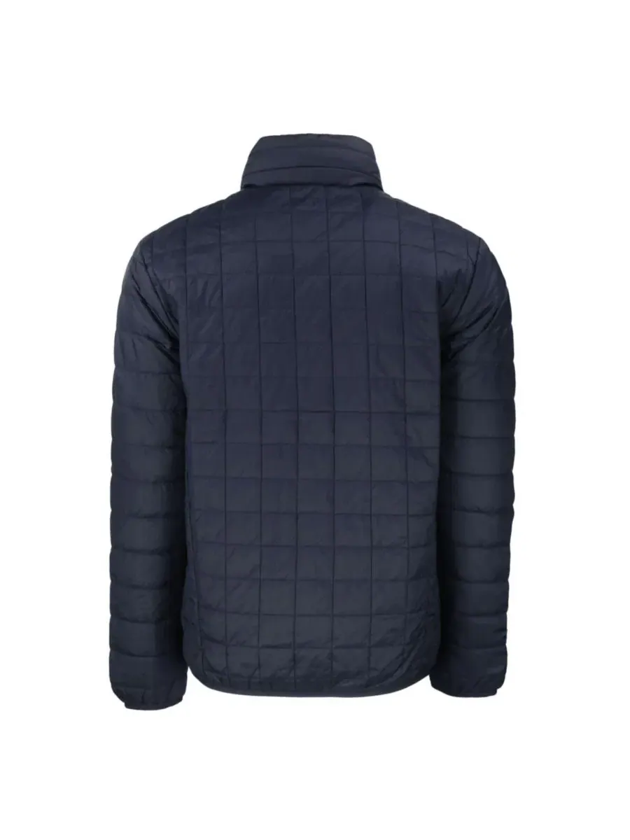 Мужской утепленный пуховик-худи с капюшоном Rainier PrimaLoft Eco Cutter & Buck — изображение 3 из 3, темно-синий