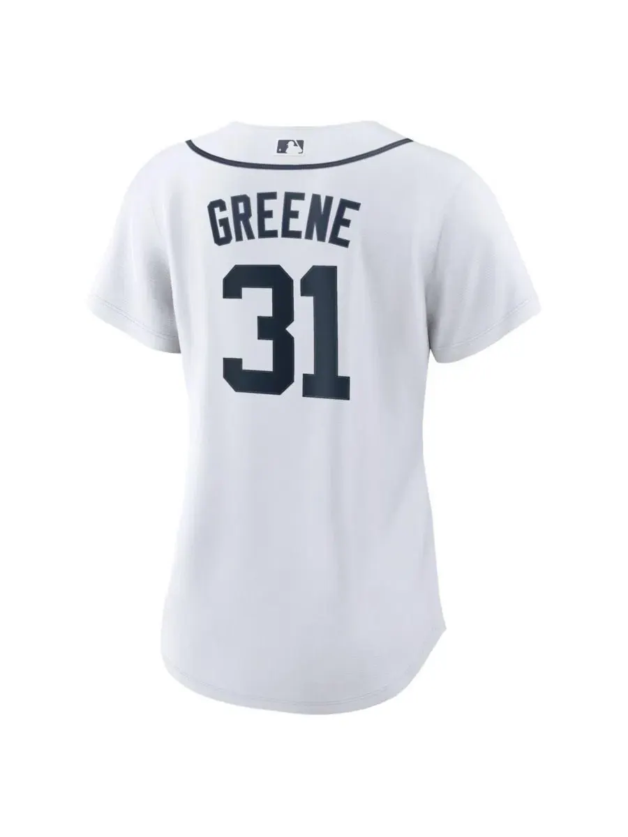 Женская реплика домашней футболки Riley Greene White Detroit Tigers от Nike — изображение 2 из 3, белый