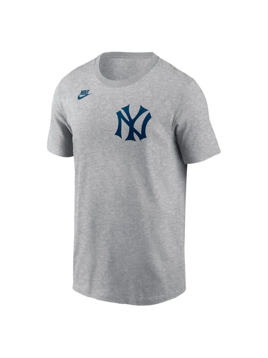 Футболка с именем и номером Derek Jeter Nike — изображение 2 из 3, серый