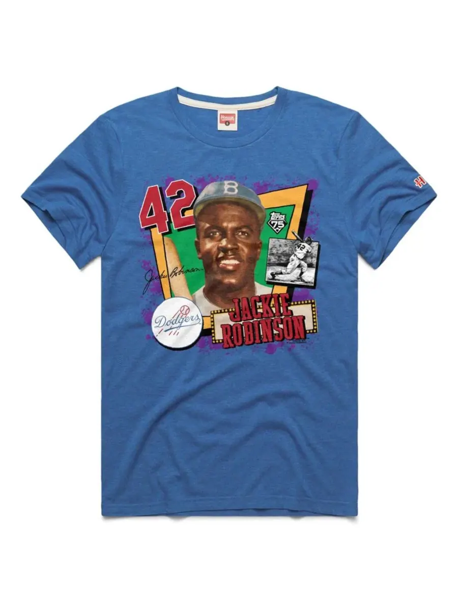 Футболка с графическим принтом Topps 75 Remix Homage — изображение 1 из 1, королевский
