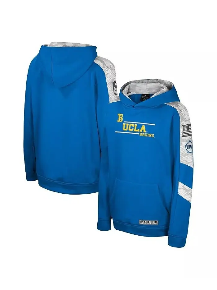 Толстовка с капюшоном для больших мальчиков и девочек Blue UCLA Bruins OHT Appreciation Cyclone