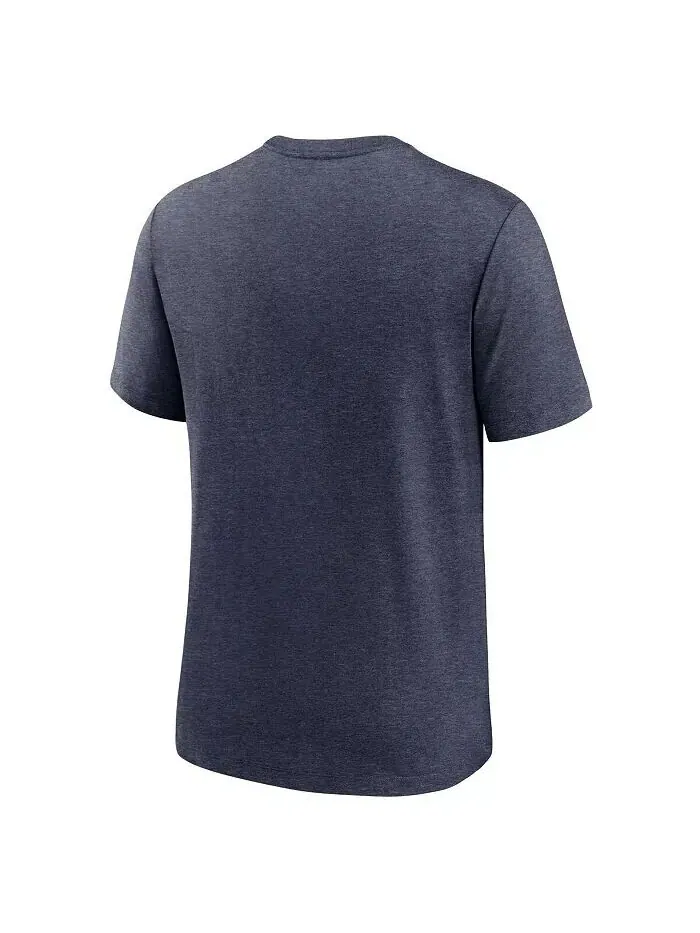 Футболка мужская Heather Navy Houston Astros Cooperstown Collection Local Stack Tri-Blend Nike — изображение 3 из 3