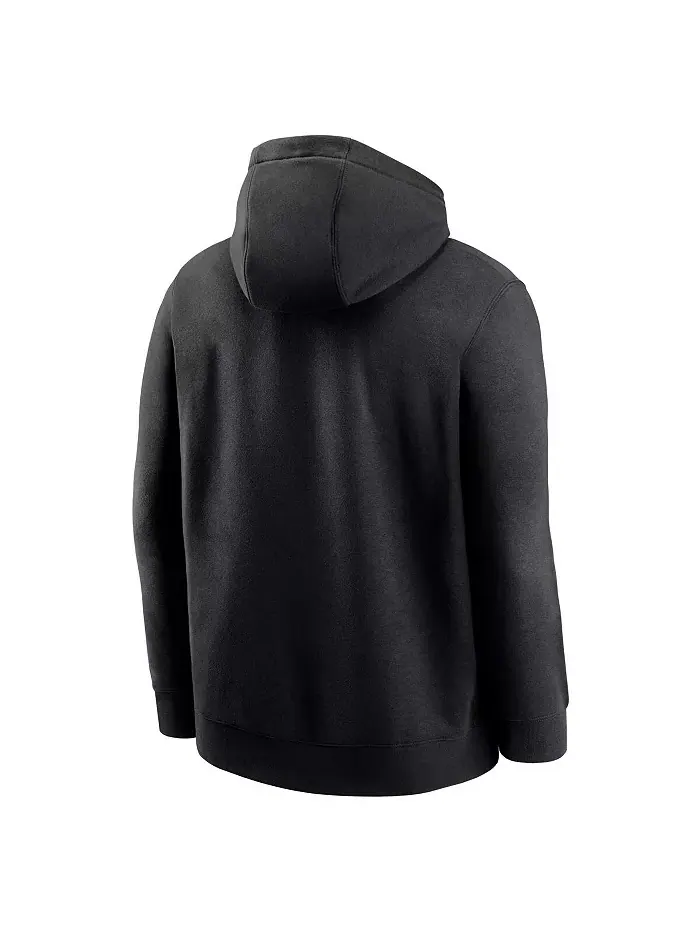 Мужская черная толстовка с капюшоном Arizona Cardinals Edge French Terry Club Pullover Hoodie Nike — изображение 3 из 3