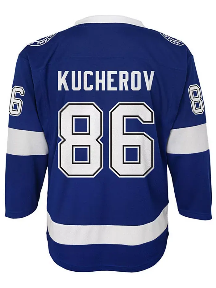 Футболка игрока Tampa Bay Lightning с именем Nikita Kucherov для подростков (реплика) Outerstuff — изображение 2 из 3
