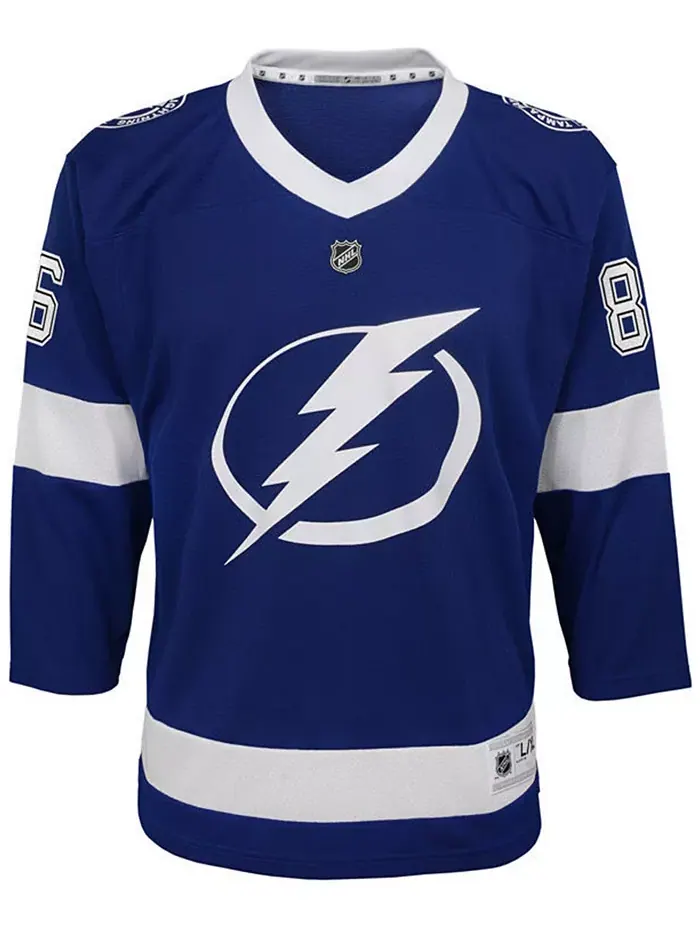 Футболка игрока Tampa Bay Lightning с именем Nikita Kucherov для подростков (реплика) Outerstuff — изображение 3 из 3