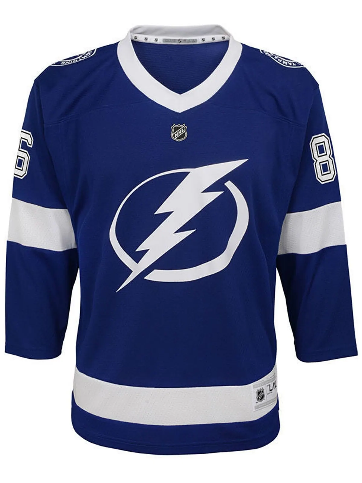 Реплика игрока Big Boys Никиты Кучерова Tampa Bay Lightning Player Outerstuff — изображение 3 из 3, синий