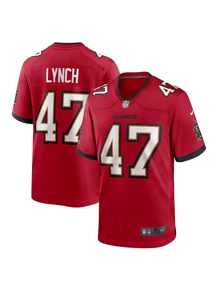 Мужская майка для пенсионеров John Lynch Red Tampa Bay Buccaneers Nike — изображение 1 из 3, красный