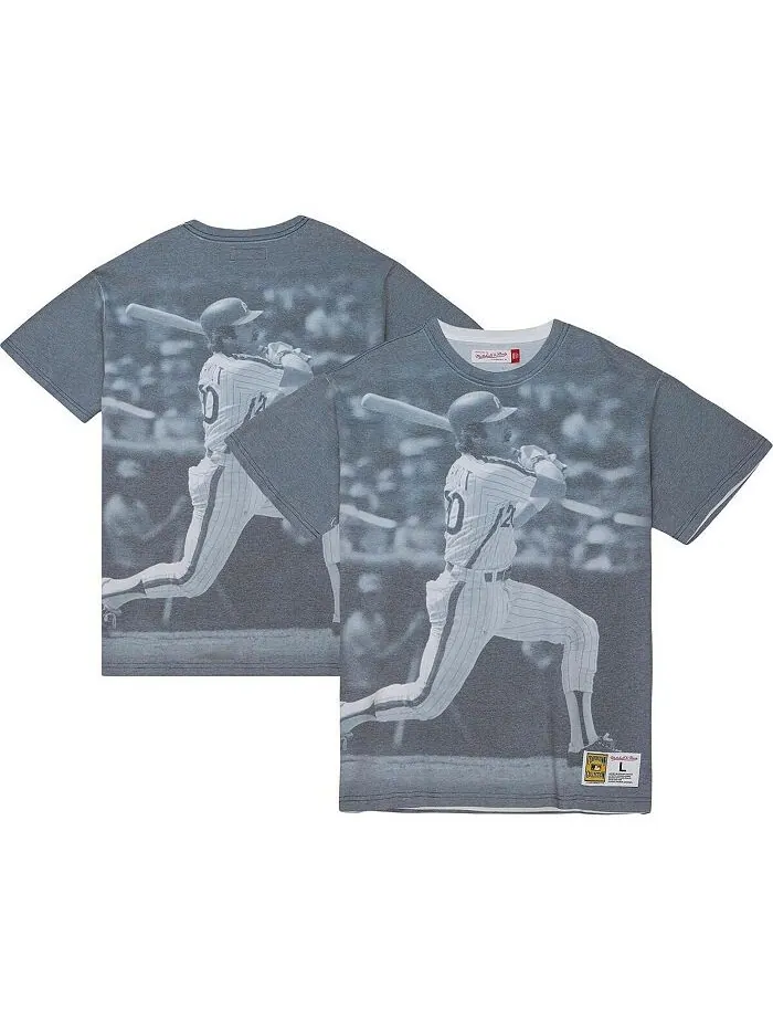 Мужская футболка Mike Schmidt Philadelphia Phillies Cooperstown Collection с сублимированным — изображение 1 из 3, белый