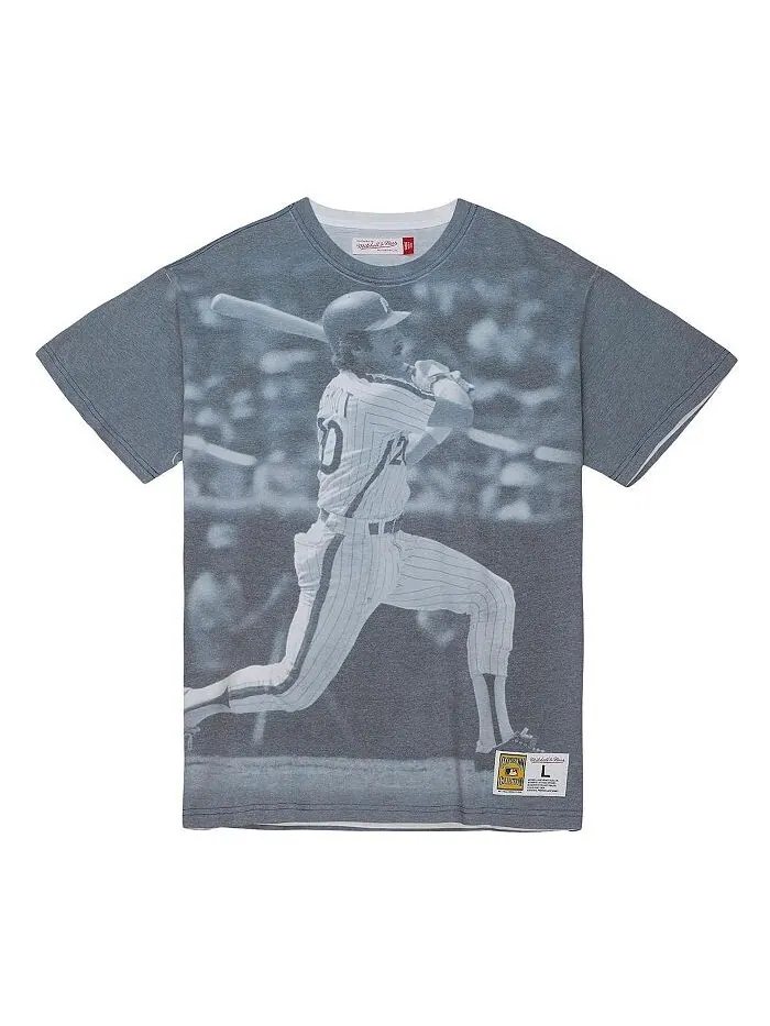 Мужская футболка Mike Schmidt Philadelphia Phillies Cooperstown Collection с сублимированным — изображение 2 из 3, белый