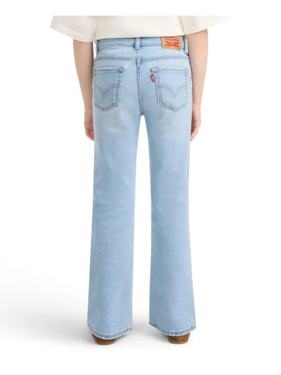Джинсы-клеш с декоративной строчкой для девочек 7-16 лет Levi's, Marin Babe — изображение 9 из 10